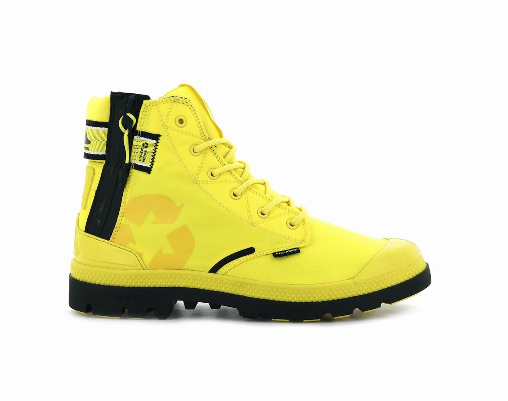 Botas Palladium Evo Lite+ Rcycl Wp+ Waterproof Hombre - Amarillo ||LQVX-61089||